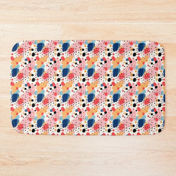 Item preview, Abstract ink dot pattern pastel color designed and sold by kirindesign.
