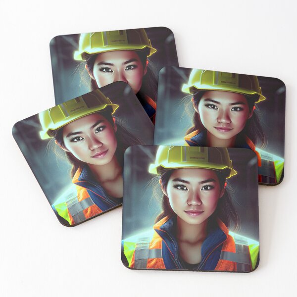 Item preview, Tradeswoman Meagan designed and sold by Artbyminga.