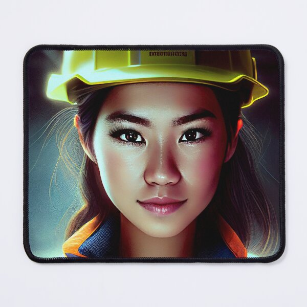 Item preview, Tradeswoman Meagan designed and sold by Artbyminga.