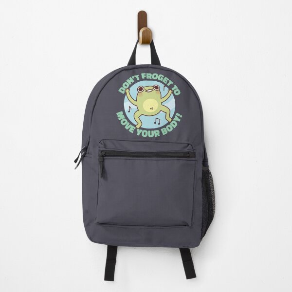 Item preview, Funny Frog Dont Froget To Move Your Body Pun designed and sold by rustydoodle.