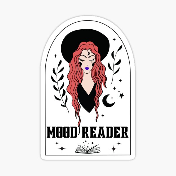 The Reader - Tarot card Sticker for Sale by Bookishbabe317