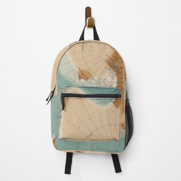 Item preview, Vintage Antarctica Map (1922) designed and sold by BravuraMedia.