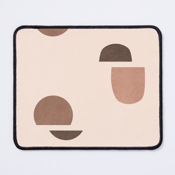 Item preview, Mid Century Modern Print 10 - Minimal Geometric Shapes - Stylish, Abstract, Contemporary - Brown designed and sold by Studio Grafiikka.