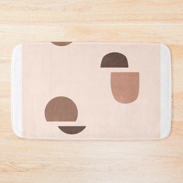 Item preview, Mid Century Modern Print 10 - Minimal Geometric Shapes - Stylish, Abstract, Contemporary - Brown designed and sold by Studio Grafiikka.