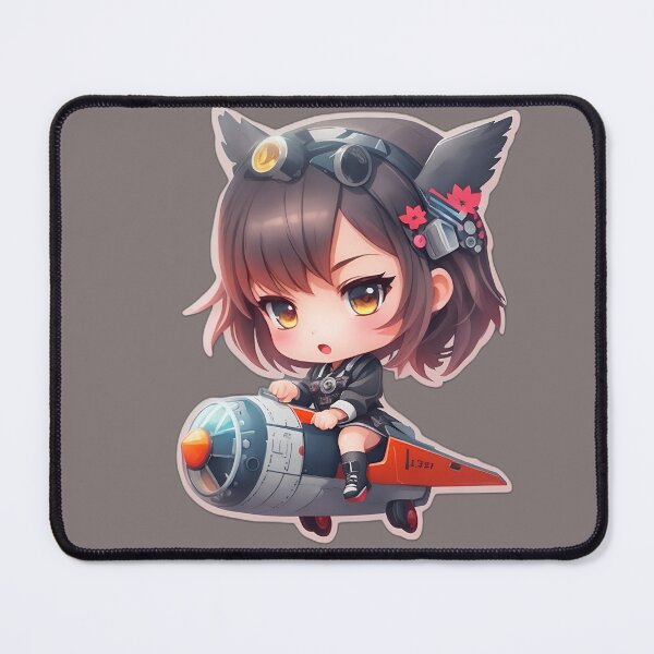 Item preview, Small plane Chibi girl designed and sold by jp22yoshi.