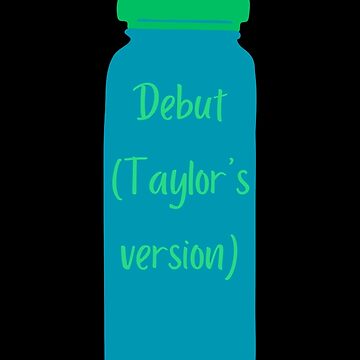 Taylor swift water bottle Red Sticker for Sale by broadwaygirl142