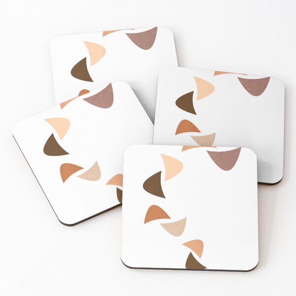 Item preview, Mid Century Modern Print 13 - Minimal Geometric Shapes - Stylish, Abstract, Contemporary - Brown designed and sold by Studio Grafiikka.
