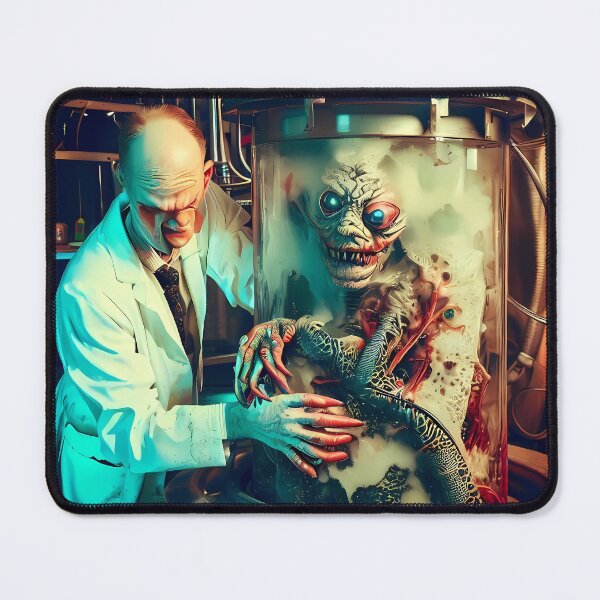 Item preview, Mad Scientist WIth Smoke Monster designed and sold by Berserkergang.