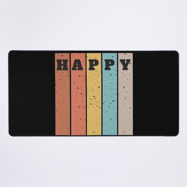 Item preview, Eat Happy Not Healthy Retro Text Design designed and sold by Harsh Katariya.