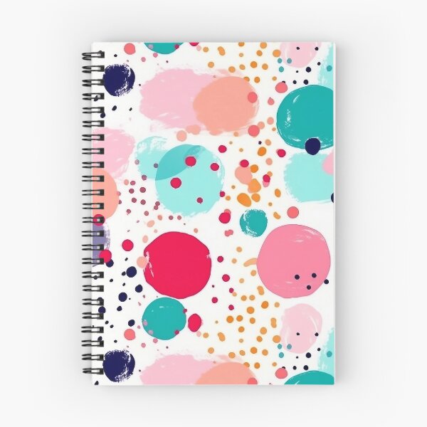 Item preview, Abstract ink dot design pattern pastel color designed and sold by kirindesign.