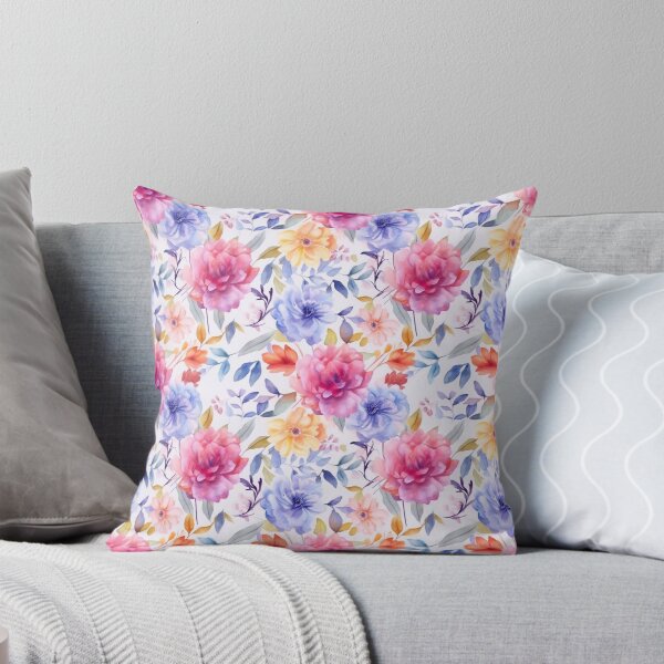 Item preview, Pastel watercolor Floral Pattern designed and sold by AETHERART.