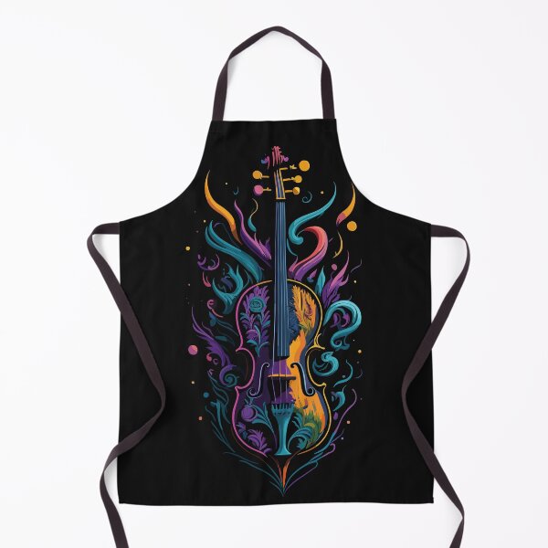 Item preview, colorful violin designed and sold by PrintsCreativ.