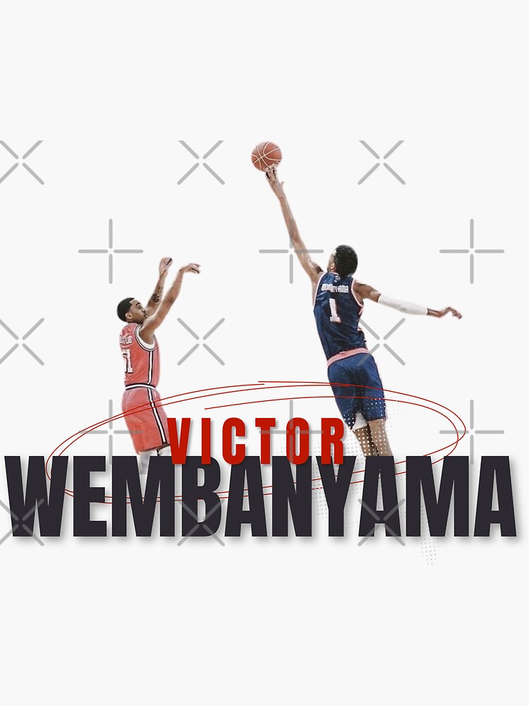 Victor Wembanyama - Mets 92 Basketball Sticker for Sale by sportsign