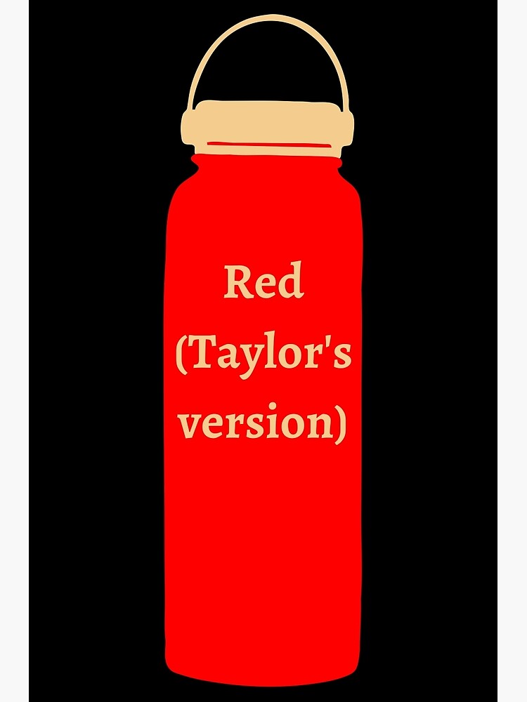 Taylor swift water bottle evermore Sticker for Sale by broadwaygirl142