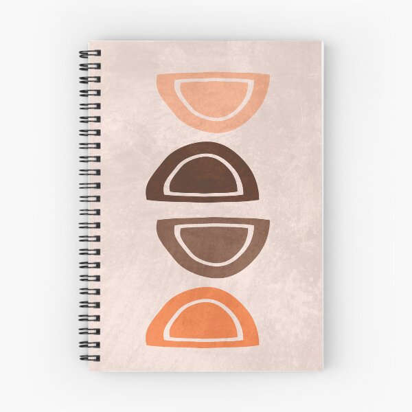 Item preview, Mid Century Modern Print 11 - Minimal Geometric Shapes - Stylish, Abstract, Contemporary - Brown designed and sold by Studio Grafiikka.