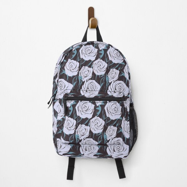 Item preview, Light Pale Indigo Scattered Roses Pattern designed and sold by Sturdust.