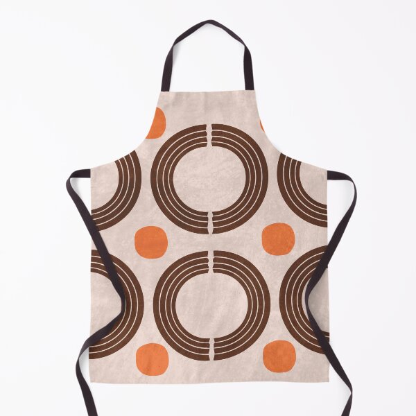 Item preview, Mid Century Modern Print 18 - Minimal Geometric Shapes - Stylish, Abstract, Contemporary - Brown designed and sold by Studio Grafiikka.
