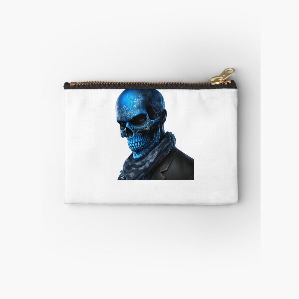Item preview, Evil Blue Skull designed and sold by Orange-Gael-97.