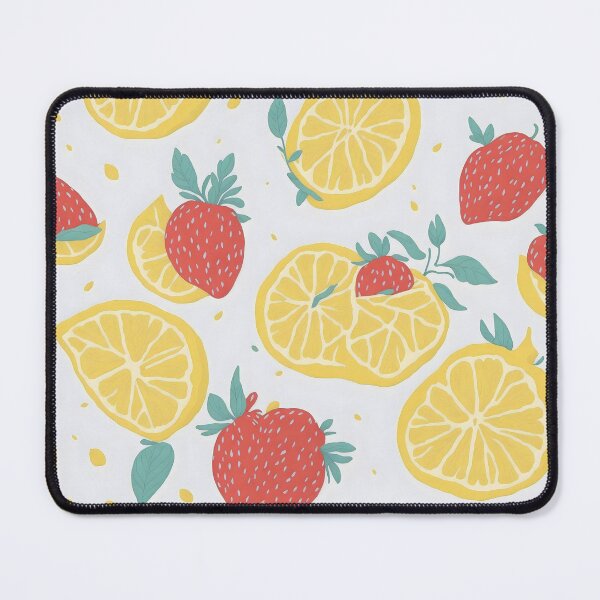 Item preview, Watercolor Vector 2: Fresh Lemon and Strawberry Art designed and sold by Nustudios.
