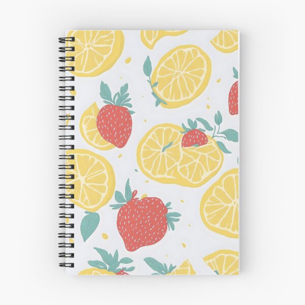 Item preview, Watercolor Vector 2: Fresh Lemon and Strawberry Art designed and sold by Nustudios.