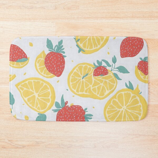 Item preview, Watercolor Vector 2: Fresh Lemon and Strawberry Art designed and sold by Nustudios.