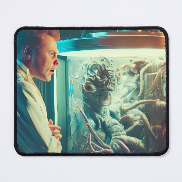 Item preview, Perplexed Mad Scientist With Tentacle Horror designed and sold by Berserkergang.