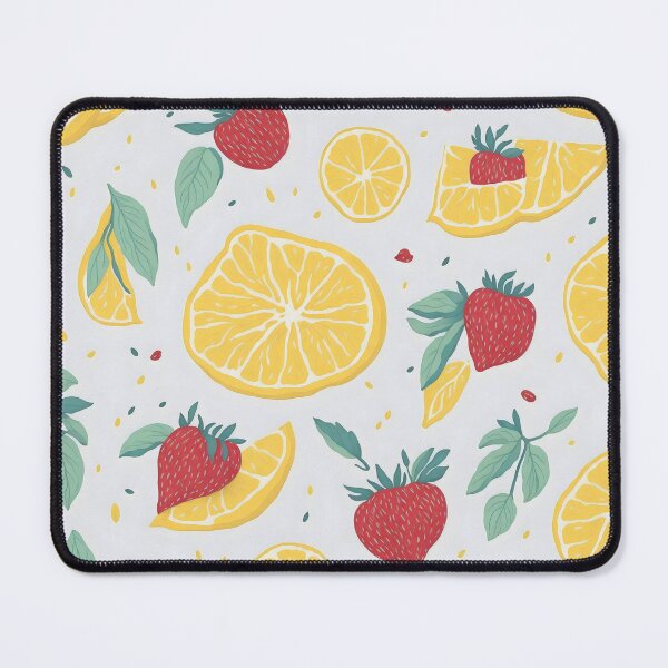 Item preview, Watercolor Vector 3: Fresh Lemon and Strawberry Art designed and sold by Nustudios.