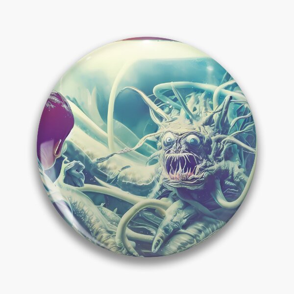 Item preview, Classic Scientist With Lovecraft Sea Monster designed and sold by Berserkergang.