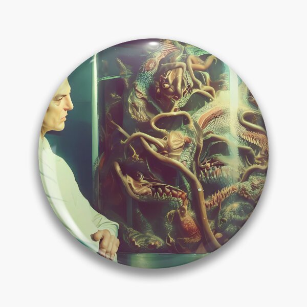 Item preview, Scientist with Tentacle Snake Terror designed and sold by Berserkergang.