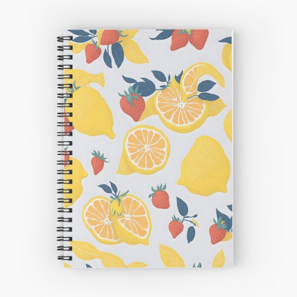 Item preview, Watercolor Vector 4: Fresh Lemon and Strawberry Art designed and sold by Nustudios.