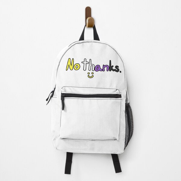 Item preview, No thanks :) (Non-binary) designed and sold by TheLooneyChick.
