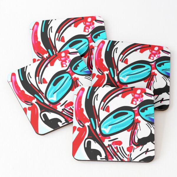 Item preview, The look of Graffiti, men's face  designed and sold by Ersha-Design.
