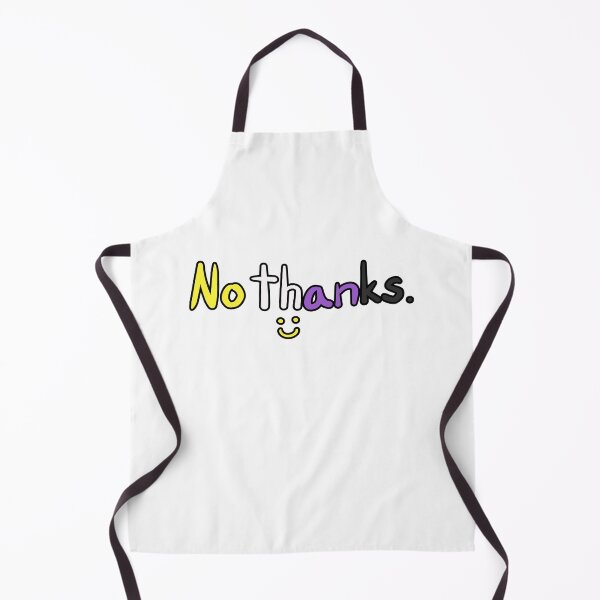 Item preview, No thanks :) (Non-binary) designed and sold by TheLooneyChick.