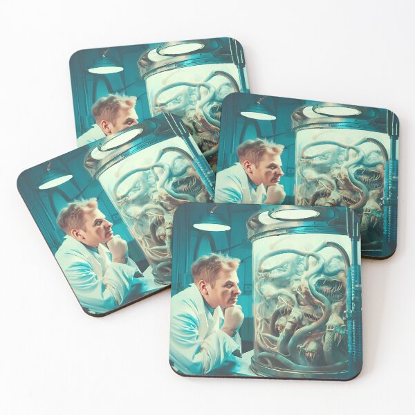 Item preview, Scientist With Jar Full Of Horrors designed and sold by Berserkergang.