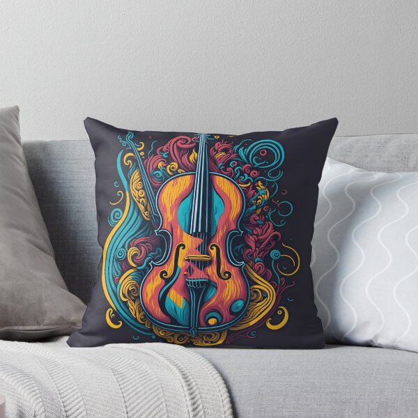 Item preview, Symphonic Graffiti 4: Vibrant Cello Illustration designed and sold by Nustudios.