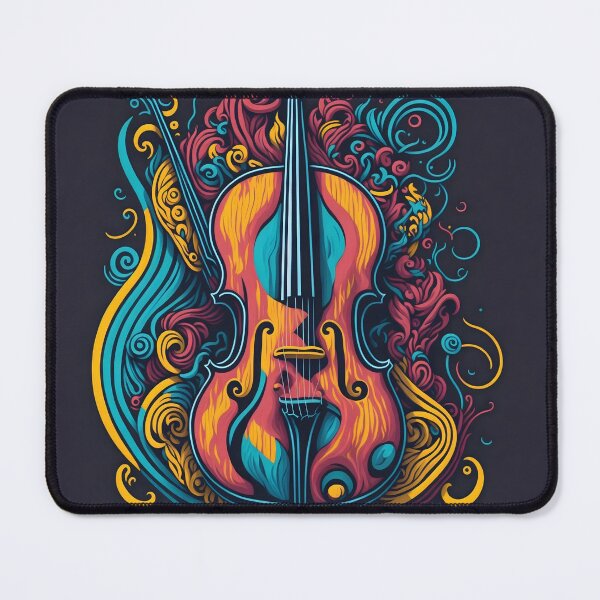 Item preview, Symphonic Graffiti 4: Vibrant Cello Illustration designed and sold by Nustudios.