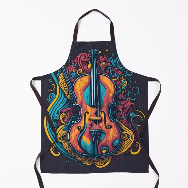 Item preview, Symphonic Graffiti 4: Vibrant Cello Illustration designed and sold by Nustudios.