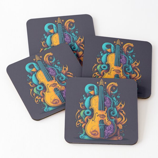 Item preview, Symphonic Graffiti 5: Vibrant Cello Illustration designed and sold by Nustudios.