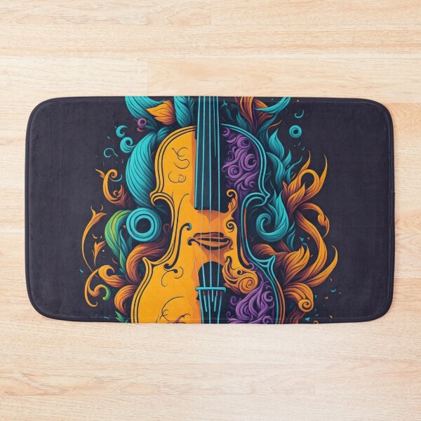 Item preview, Symphonic Graffiti 5: Vibrant Cello Illustration designed and sold by Nustudios.