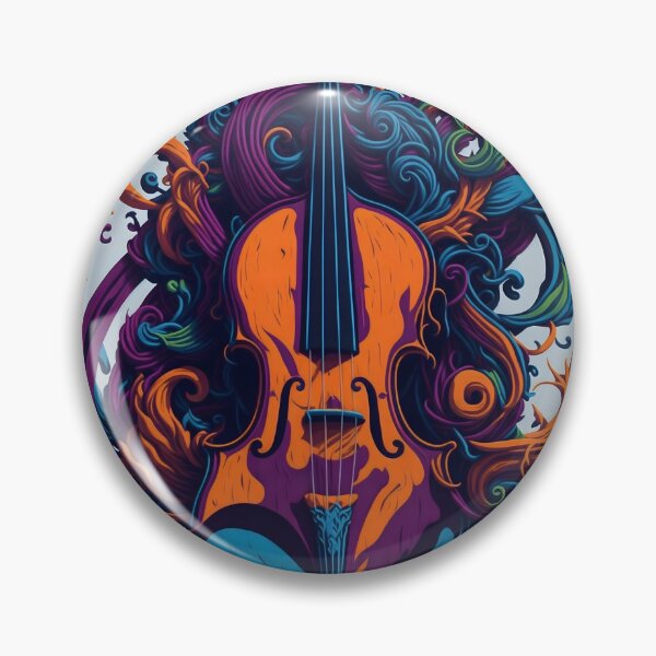 Item preview, Symphonic Graffiti 6: Vibrant Cello Illustration designed and sold by Nustudios.