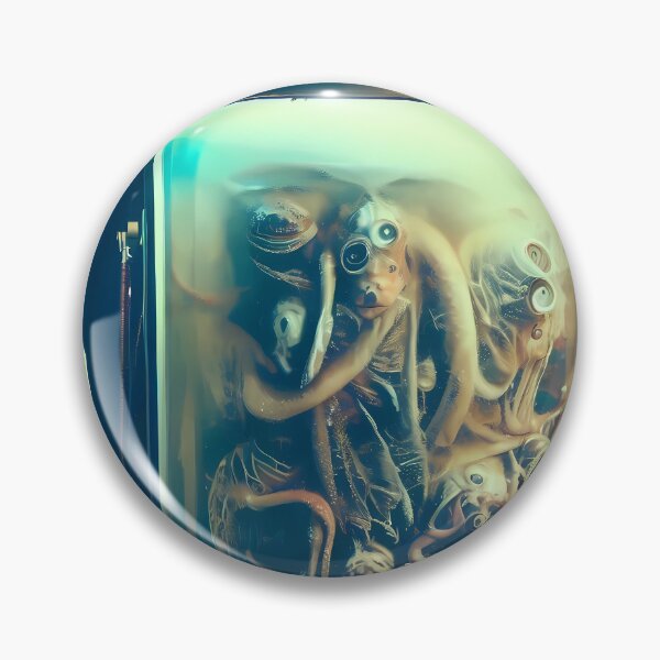 Item preview, Classic Scientist Stares At Steampunk Tentacle Horror designed and sold by Berserkergang.