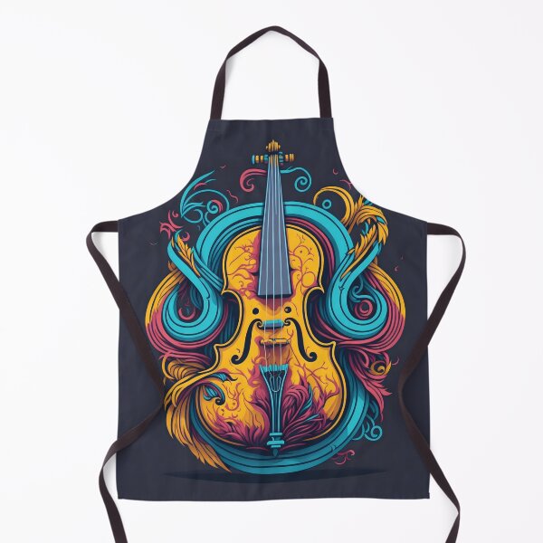 Item preview, Symphonic Graffiti 8: Vibrant Cello Illustration designed and sold by Nustudios.