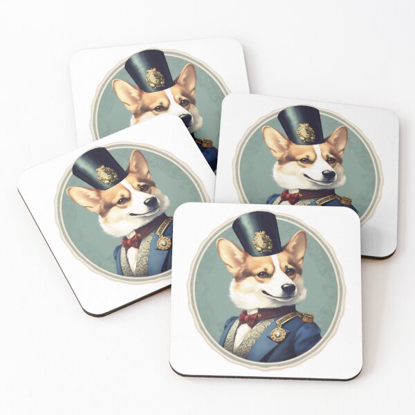 Aperçu de l'œuvre Bébé corgi royal créée et vendue par CrittersHub.