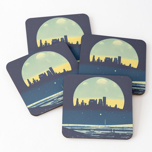Item preview, Moon City designed and sold by GOOD GALAXY.