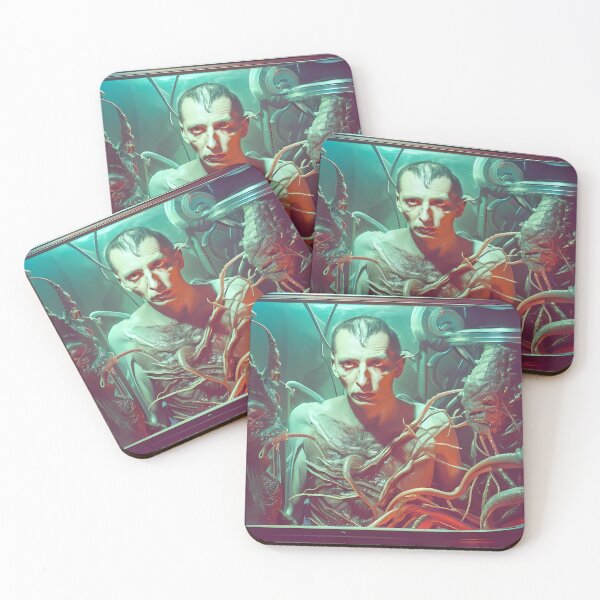 Item preview, Man Fusing With The Creepy Tentacle Monsters  designed and sold by Berserkergang.