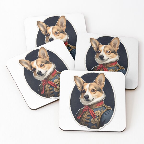 Aperçu de l'œuvre Bébé corgi royal créée et vendue par CrittersHub.
