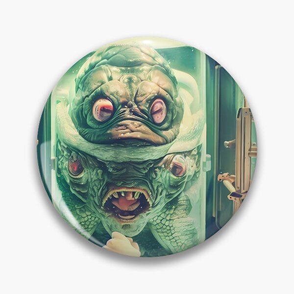 Item preview, Futuristic Fish Monster In Test Tube designed and sold by Berserkergang.