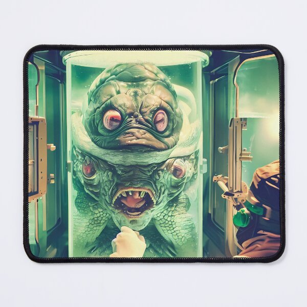 Item preview, Futuristic Fish Monster In Test Tube designed and sold by Berserkergang.
