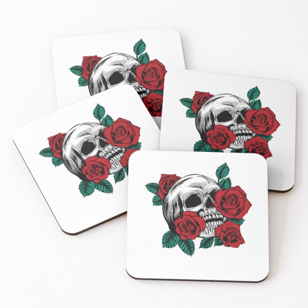 Item preview, Andy Warhol Skulls | roses skulls designed and sold by Clothes-Art-La.