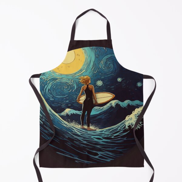 Item preview, Starry surfing night designed and sold by randynash.